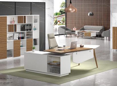 Eckschreibtisch Arbeits Schreib Büro Tisch Luxus Designer Klasse Möbel